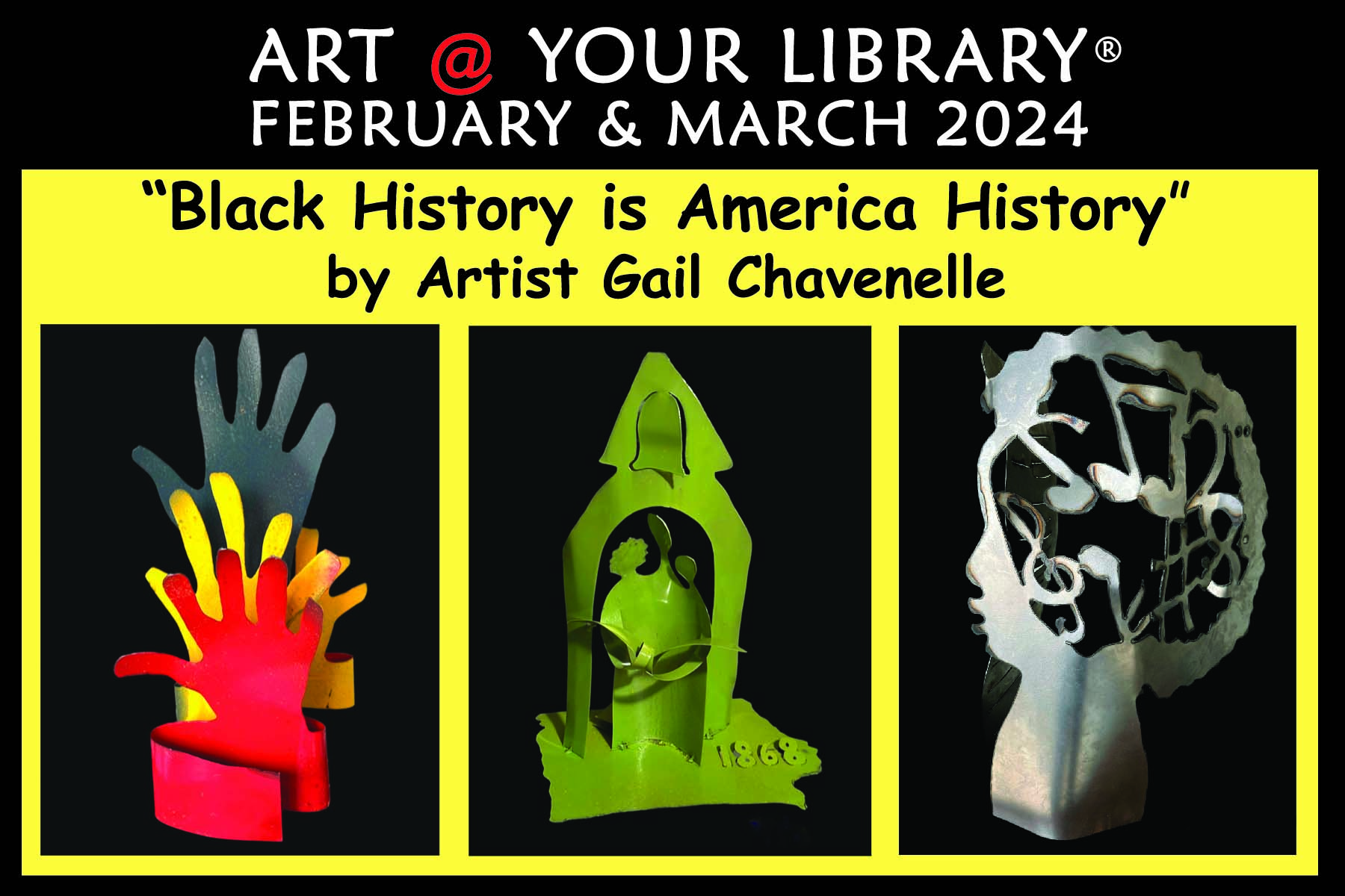 Art @ your library® Show Featuring Gail Chavenelle | Carnegie-Stout ...