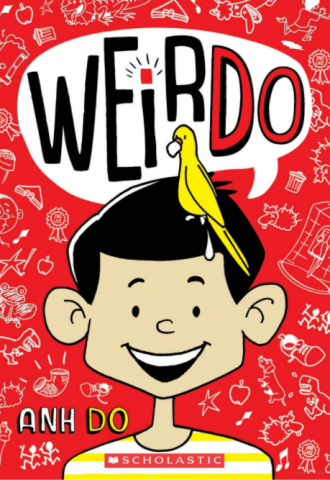 An image of the front cover of the book "WeirDo" by Anh Do.