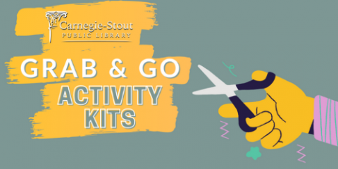 Carnegie Stout Public Library Grab and Go Activity Kits