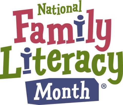 National Family Literacy Month Logo