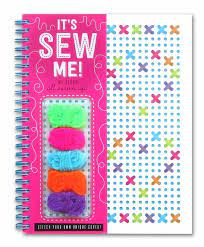 A spiral bound book with the title, "It's Sew Me!" 