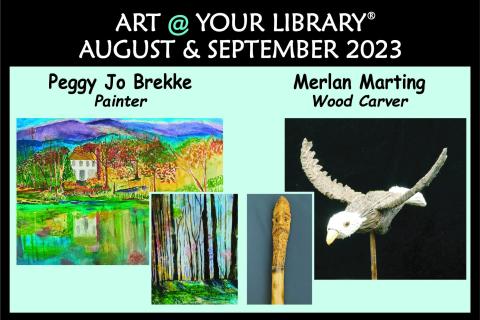 August Sept Art @ Library