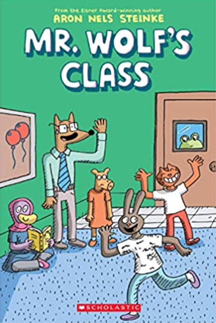 An image of the Book club cover - Mr. Wolf's Class