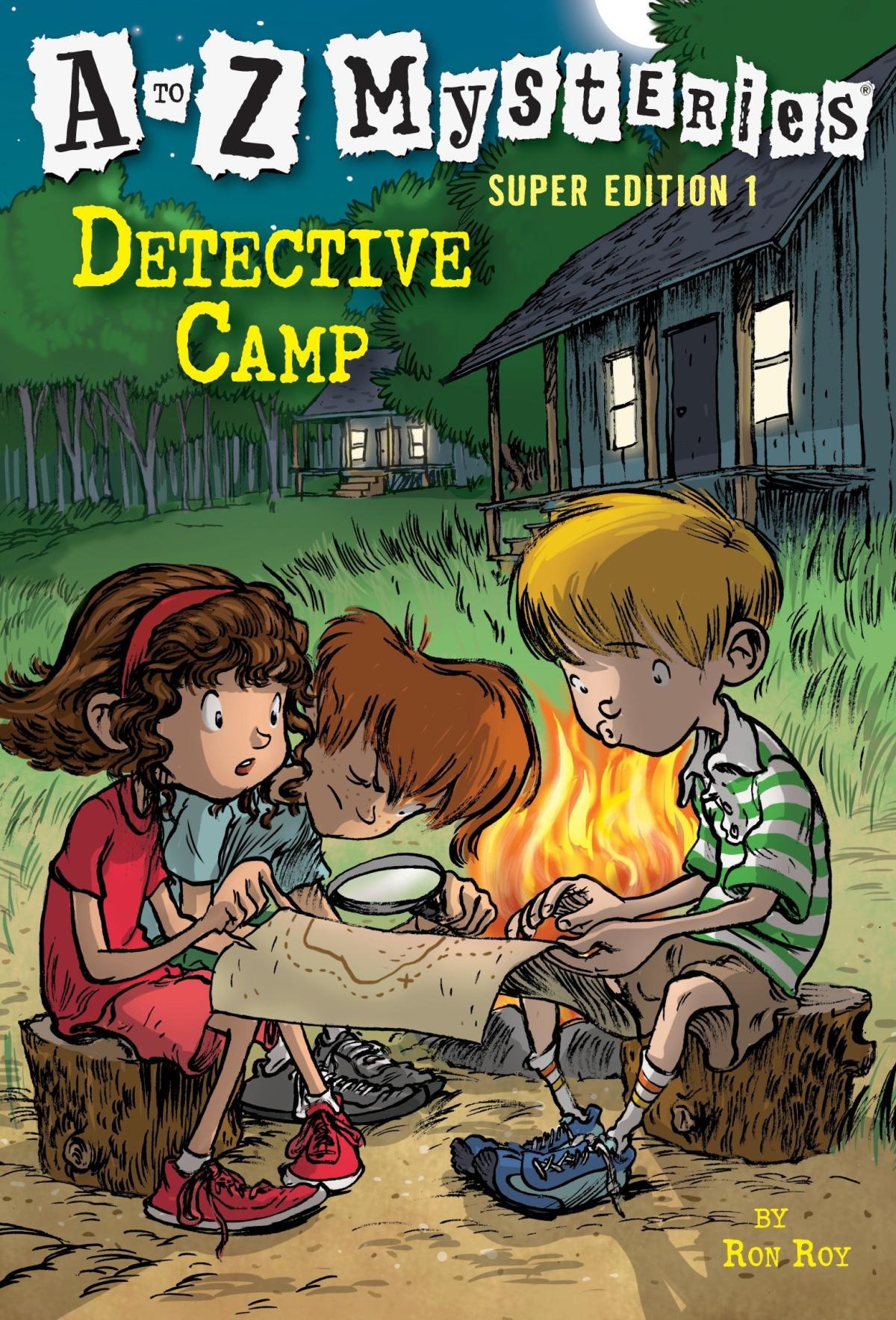 Cover of "A to Z Mysteries: Detective Camp" by Ron Roy