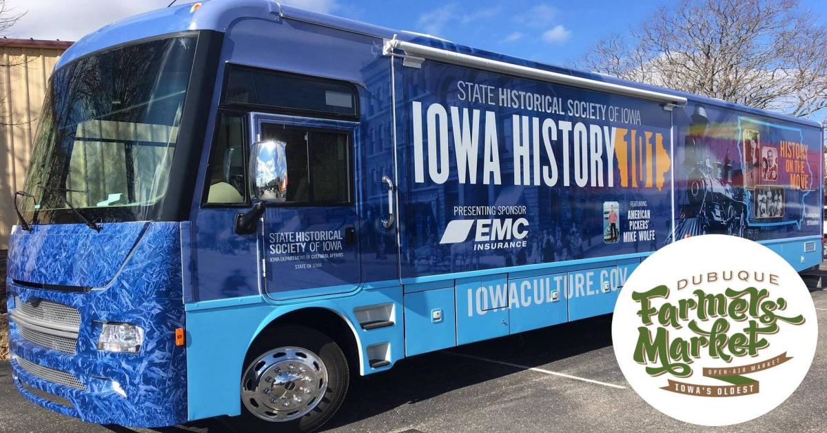 Mobile Museum at Dubuque Farmers' Market