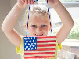 Craft Stick American Flag